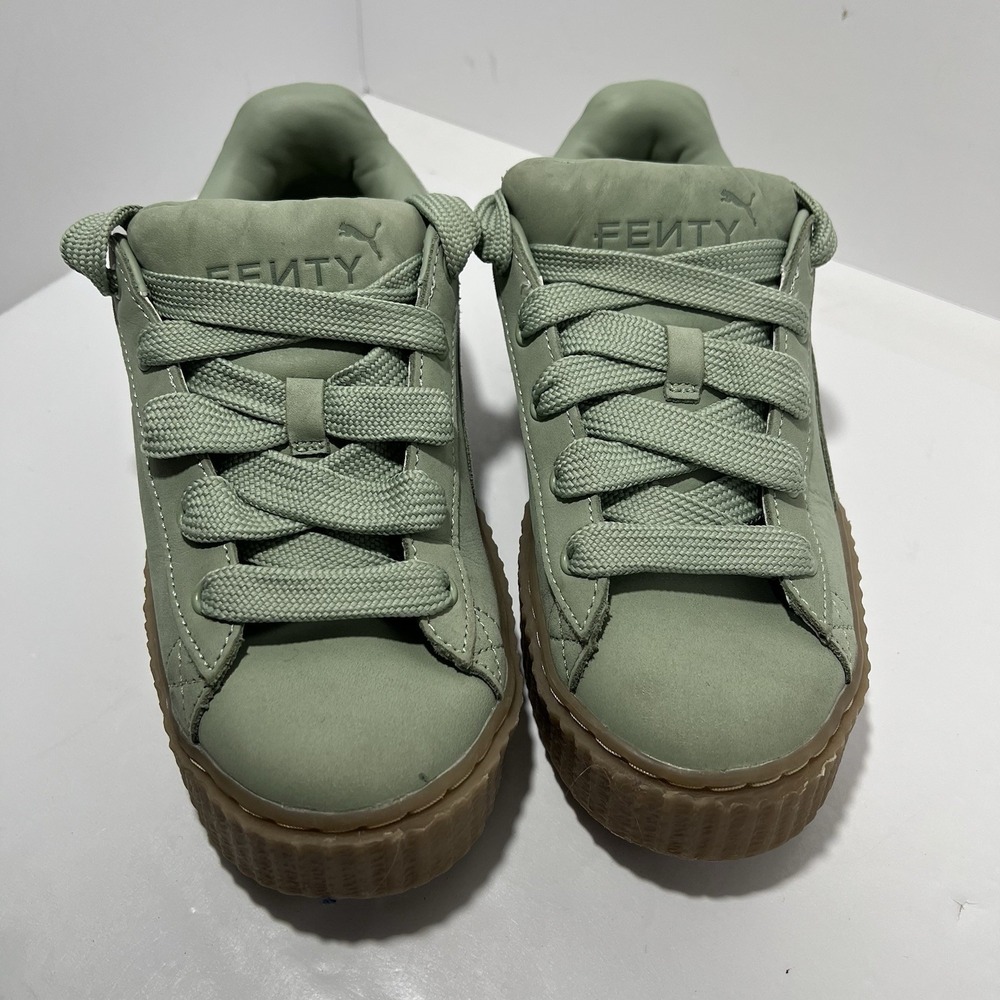 Fenty x Puma Creeper Phatty Earth Tone Pack Green Fog Women's Size 5